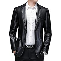 Amazon | [NBLL] レザージャケット メンズ ラム革コート ロング
